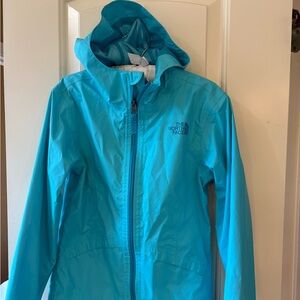 The North Face Kids' Teal Blue Raincoat